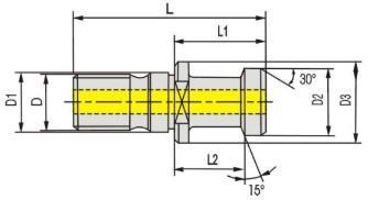 TW4217 Pull Stud for Tool Holder