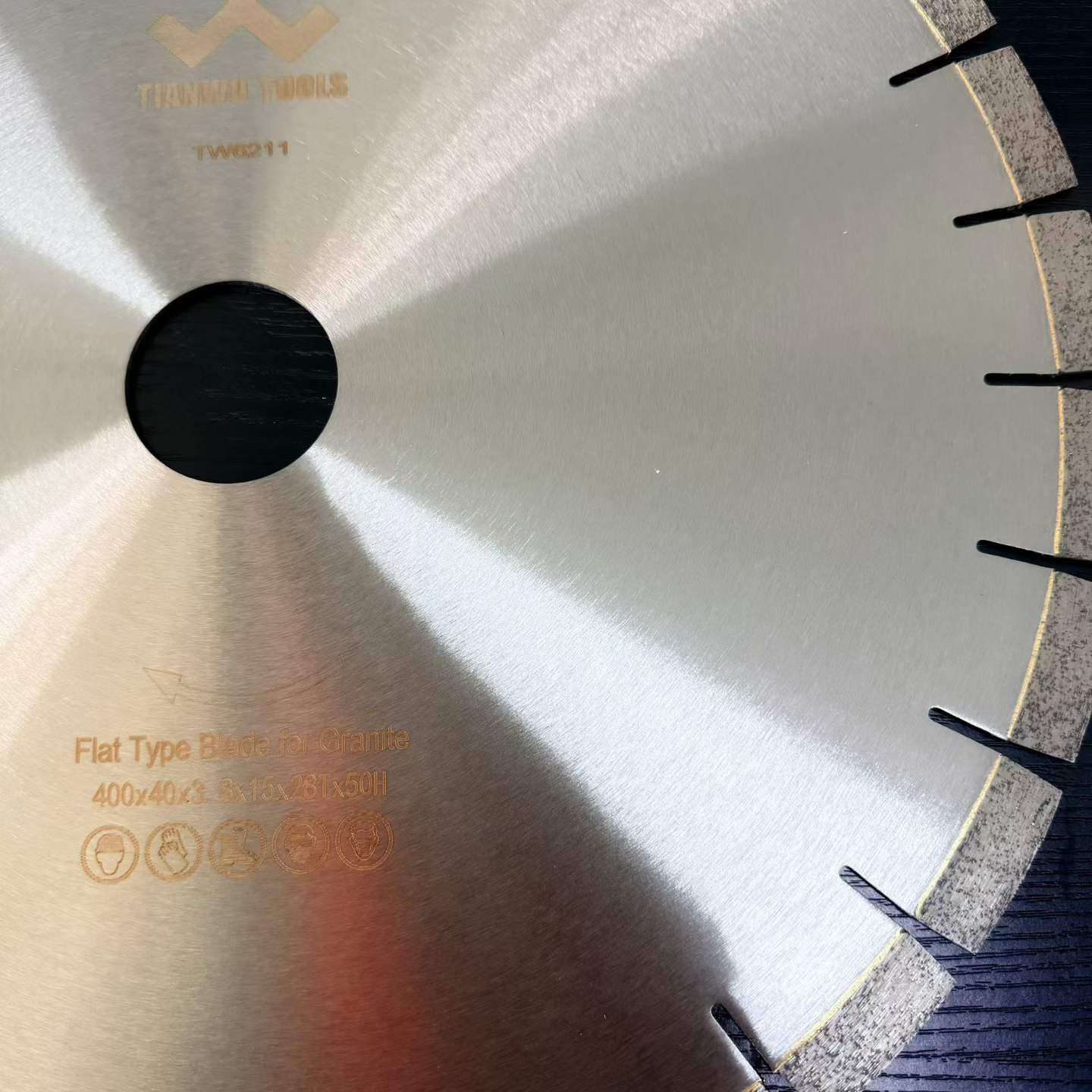 TW6212 FAN Type Segments and Blades for Granite