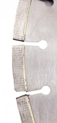 TW6231 Flat Type Segments and Blades for Sandstone